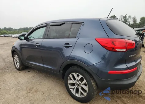 2016 Kia Sportage Lx from USA, damaged, VIN KNDPB3AC3G7831674